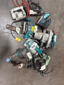 Lot of power tools