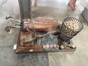 Clubs on the range decor