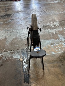 Vintage pedal wheel sharpener