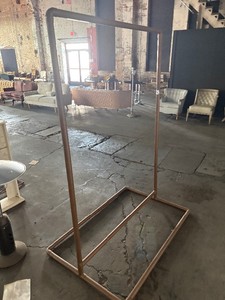 Copper pipe background or stand base