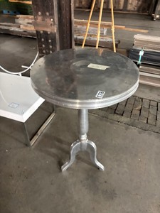 Metal cocktail table