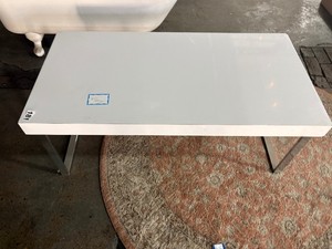 White top coffee table
