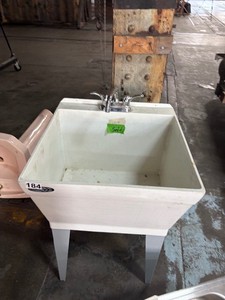 Washtub basin hand sink