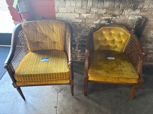 Matching pair armchairs