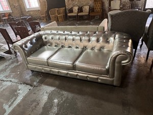 Silver couch