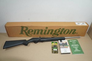 Remington Model 597 .22 LR Bolt-Action Rifle - 20 Stainless Barrel - 2 Magazines