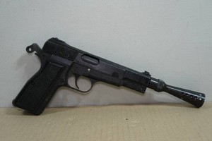 High Quality Vintage Nakata Toy Replica of a Browning Hi-Power Pistol