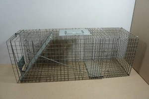 Havahart Galvanized Live Trap - 32x12x10