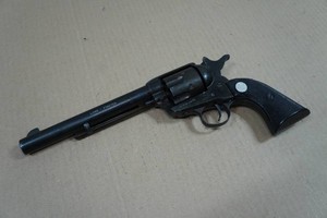 Vintage Model Gun Co Frontier Six-Shooter Long Shooter Replica Model Gun