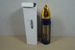 Hot or Cold Bullet Shaped American Flag Thermos - 17oz - Blue