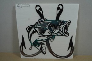 Laser Cut Metal Bass Sign