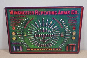 Vintage Style Metal Sign - Winchester