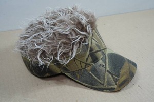 Mens Novelty Funny Hair Hunting Hat