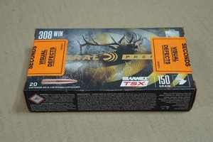20 Federal Premium .308 Win 150 Gr Barnes TSX Ammo