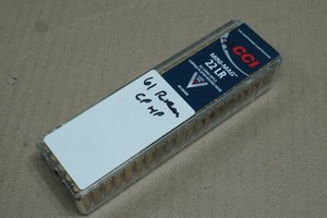 100 .22 LR Copper Plated Ammo - 39 CCI RN, 61 Remington HP