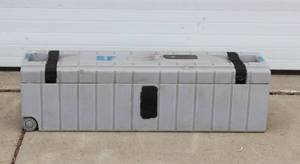 Hard Case Heavy Duty Equipment Storage & Road Travel Case On Wheels, Measures 54 x 15 x 15, Great For Rifle Storage