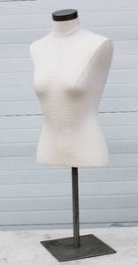 Female Mannequin Torso For Clothing Display or Sewing Artists.�With Chrome Base