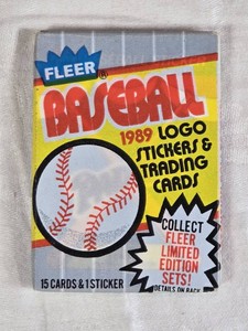 Unopened Pack of 1989 Fleer Baseball Cards Pack - Possible Billy Ripken Fck Face Error (PSA 10  1,000) or Griffey Jr. Rookie (PSA 10  300)