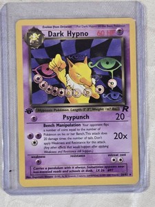 Dark Hypno 2000 Pokemon 1st Edition