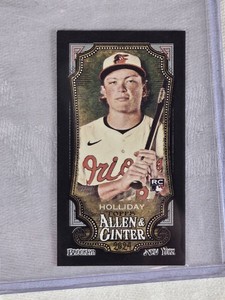 Jackson Holliday Rookie 2024 Topps Allen & Ginter Black Border Mini #217 - Baltimore Orioles Baseball Card