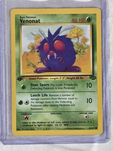 Venonat 1999 Pokemon 1st Edition