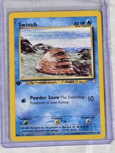 Swinub 2000 Pokemon #79111 - 1st Edition
