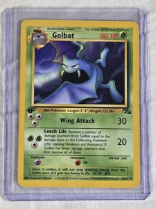 Pokemon Golbat 1999 Wizards of the Coast #3462 - 1st Edition