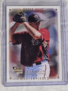 Max Scherzer Rookie 2008 Upper Deck Masterpieces #5 - Arizona Diamondbacks Baseball Card