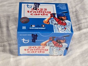 Unopened Box of 2022 Topps Baseball Trading Cards
