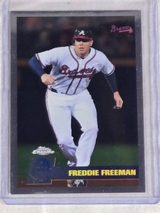 Freddie Freeman 2011 Topps Chrome Rookie Variation #VC45 - Atlanta Braves Baseball Card