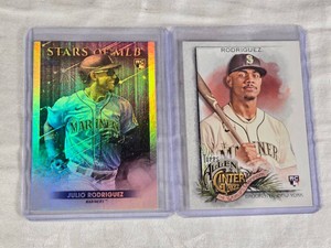 Lot of 2 Julio Rodriguez Rookie Cards