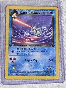 Pokemon Dark Golduck 1st Edition