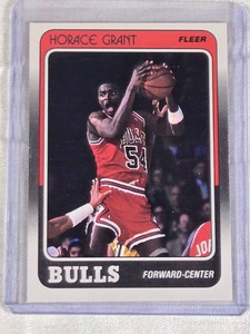 Horace Grant Rookie 1988 Fleer - Chicago Bulls Basketball Card