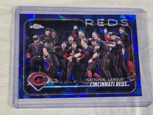 Elly De La Cruz Rookie 2024 Topps Chrome Sapphire #238 - Cincinnati Reds Baseball Card