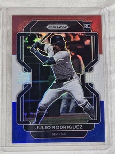 Julio Rodriguez Rookie 2022 Panini Prizm #40 - Seattle Mariners Baseball Card