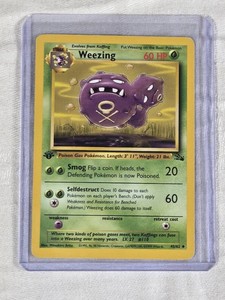 Weezing 1999 Pokemon 2 #4562 - 1st Edition