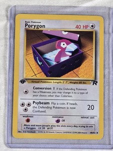 Porygon 2000 Pokemon Card - 1st Edition