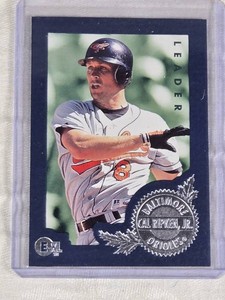 Cal Ripken Jr. 1996 Fleer Ultra Silver Leader Blue Border SP #9 - Baltimore Orioles Baseball Card