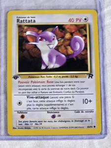 Pokemon Rattata 2000  #6682 - 1st Edition