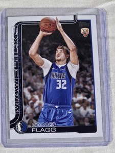 Cooper Flagg Rookie 2025 Topps RC #201 - Dallas Mavericks Basketball Card