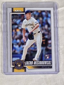 Jacob Misiorowski Rookie 2026 Topps #10 Fastest Pitcher in the MLB - Milwaukee Brewers Baseball Card