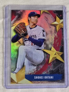 Shohei Ohtani 2025 Topps Stats of MLB Foil Insert - Los Angeles Dodgers Baseball Card