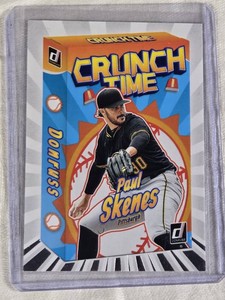 Paul Skenes 2026 Donruss Crunch Time Insert #11 - Pittsburgh Baseball Card