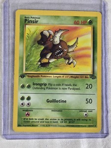 Pinsir 1999 Pokemon Card - 1st Edition