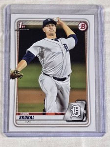 Tarik Skubal 1st Bowman 2020 Bowman #108 - Detroit Tigers Baseball Card