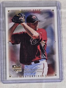 Max Scherzer Rookie 2008 Upper Deck Masterpieces #5 - Arizona Diamondbacks Baseball Card