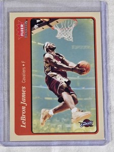 LeBron James Rookie 2004 Fleer Tradition #140 - Cleveland Cavaliers Basketball Card