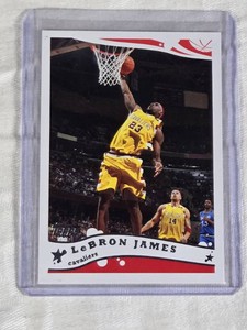 LeBron James 2005 Topps #200 - Cleveland Cavaliers Basketball Card