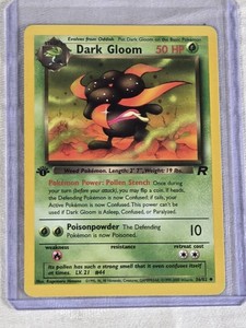 Dark Gloom 2000 Pokemon #3682 - 1st Edition
