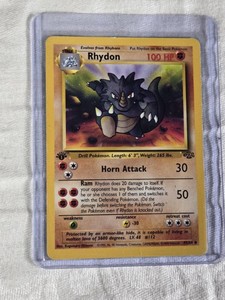 Rhydon 1999 Pokemon #4564 - 1st Edition